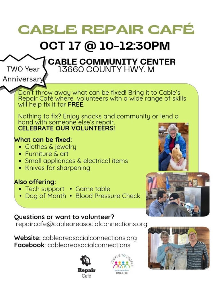 oct 2026 repair cafe